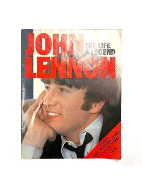 John Lennon glossy special edition Sunday Times London England The Beatles